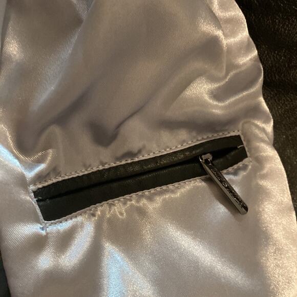 Maxima Wilson’s Leather Studded Leather Jacket & Bootcut Pants EUC Sz 10/M - Picture 5 of 16